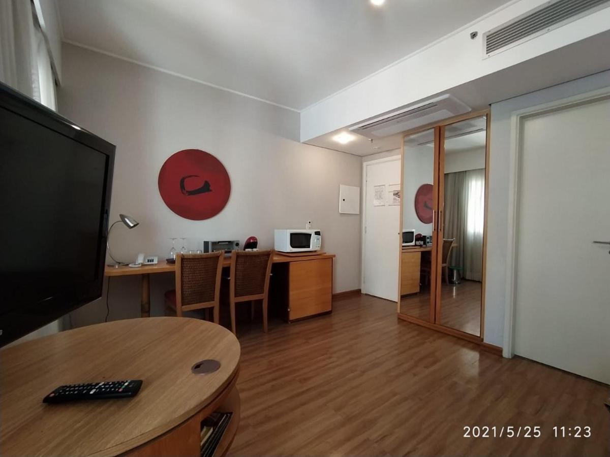 Flat Moema Rouxinol Aparthotel Sao Paulo Exterior foto